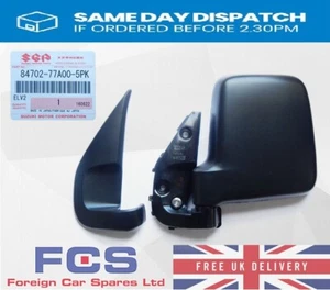 *NEW* GENUINE 1999-2005 SUZUKI CARRY LH NS PASSENGER SIDE MIRROR 84702-77A00-5PK - Picture 1 of 3