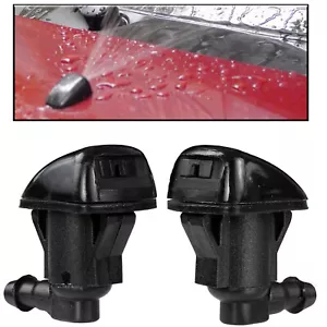 2X Front Windscreen Wiper Washer Jet Nozzle ForToyota Sienna Camry Corolla/ - Picture 1 of 10