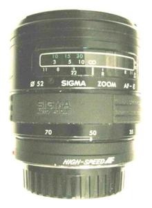 Sigma 28-70mm F3.5-4.5 Minolta AF Zoom Lens for Maxxum 3000i,5000i, 7000i Camera - Picture 1 of 4