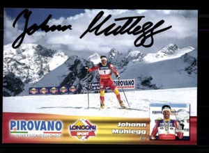 Johann Mühlegg Autogrammkarte Original Signiert Ski Langlauf + A 240802 - Bild 1 von 2