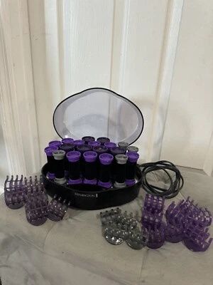 Remington KF-20i Ionic Velvet Flocked Hot Rollers Thermal Wax Core Set - Image 1 of 4