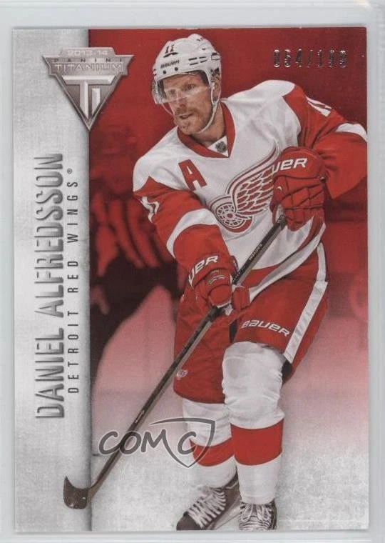 2013-14 Panini Titanium Retail Red /199 Daniel Alfredsson #21 HOF - Image 1 of 2