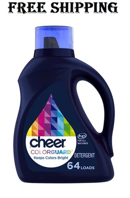 Cheer Liquid Laundry Detergent 64 loads 92 fl oz, HE Compatible - Image 1 of 4