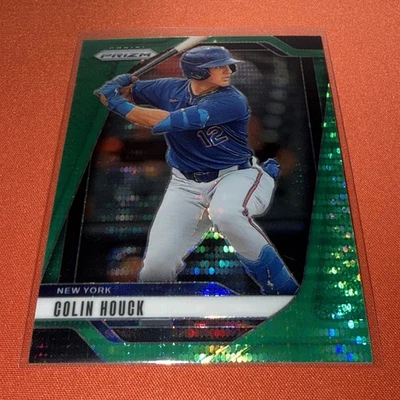 2025 Panini Prizm - Green Pulsar Prizm #226 - Colin Houck /25 - Image 1 of 2
