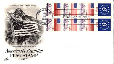 Vintage FDC USPS Scott #1910 100th Anniv. American Red Cross c1981 Booklet - Image 1 of 4
