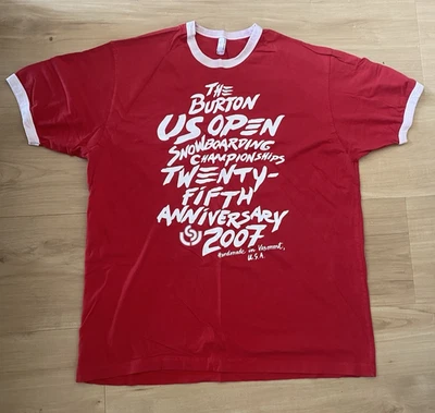 Burton US Open 25th Anniversary Tee RARE - Image 1 of 4