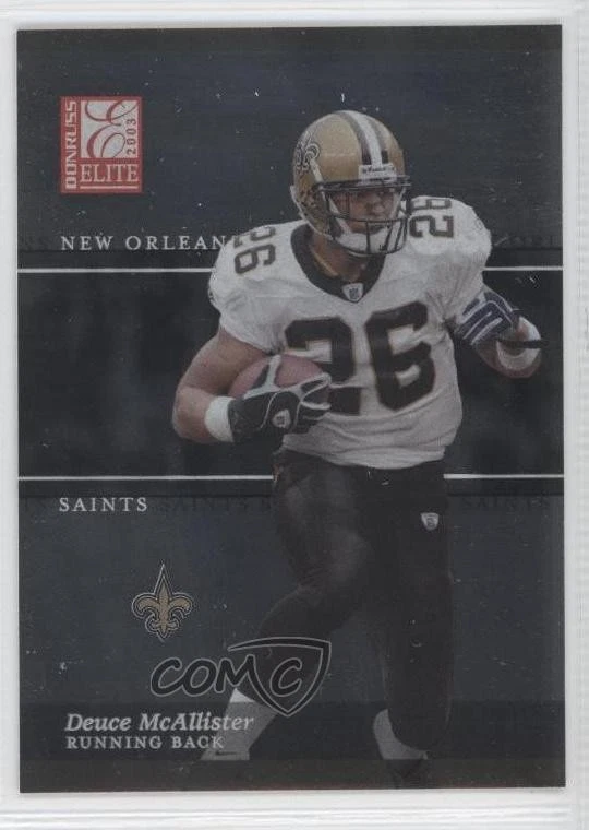 2003 Donruss Elite Deuce McAllister #78 - Image 1 of 2