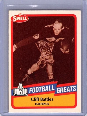 1989 Swell Greats #63 Cliff Battles - Image 1 of 2