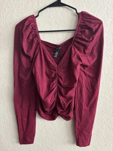 Top granate Bobi Los Angeles talla S - Imagen 1 de 4