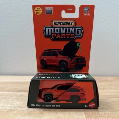 2025 Matchbox Moving Parts #29 2024 Toyota Sequoia TRD PRO SOLAR OCTANE | FSC - Image 1 of 3