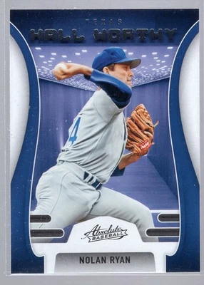 * 2022 Panini Absolute - Hall Worthy #HW-8 - NOLAN RYAN - Image 1 of 2