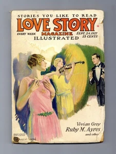 Love Story Magazine Pulp 1st Series Sep 1927 Vol. 49 #4 GD - Picture 1 of 3