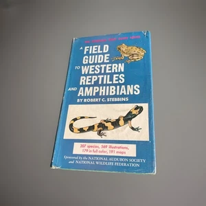 A Field Guide To Western Reptiles And Amphibians 1966 Vintage - Bild 1 von 3