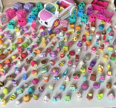 商店套装 200 多件(186 个字符)带汽车和篮子,如图所示 — 第 1/4 张图片