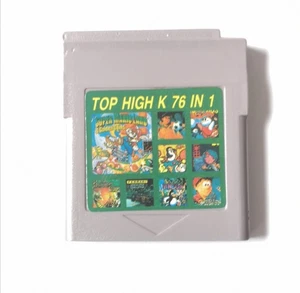 76 In 1 Spiel Modul für Gameboy - Nintendo Gameboy 76 Spiele In 1 Kassette - Bild 1 von 9