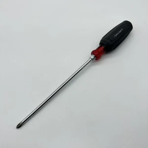 Husky Tools #2 Phillips Screwdriver 8” Long Shaft Soft Grip 544-62 Made In USA - Picture 1 of 8
