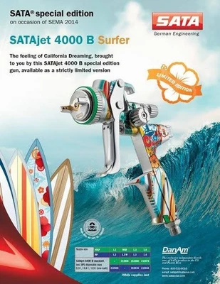 SATAjet 4000 B RP 1.3 - Surfer Limited Edition (NEW) - Image 1 of 2