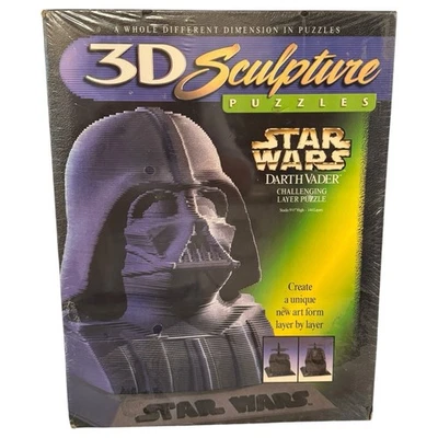 Star Wars Darth Vader Capa Puzzle 3D Escultura Estante Desgaste en Caja TOTALMENTE NUEVO De Colección Foto 1 de 4