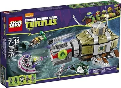 LEGO Ninja Turtles 79121 Turtle Sub Undersea Chase Building Set - Brand New - Image 1 of 2