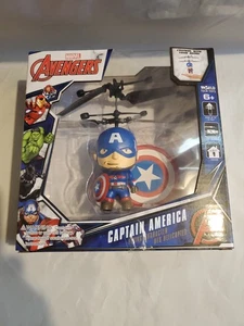 Marvel Capitán América Personaje Volador Mundo Juguetes Tecnológicos Helicóptero OVNI - ¡NUEVO! - Imagen 1 de 10