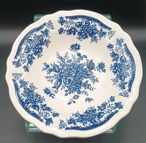 Blaue Nelke Eisenstein Servierschüssel 9,5" Spülmaschinenfest Ofenfest Japan - Bild 1 von 7