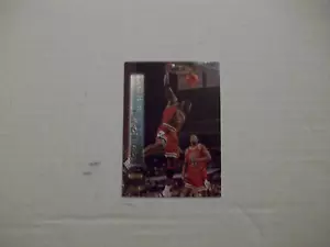 Stadium Club #SM2 1996-97 Michael Jordan Shining Moments Chicago Bulls Inserto - Imagen 1 de 2