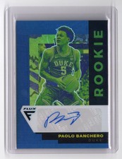 Paolo Banchero 2022-23 Panini Flux Blue Rc Auto 25/49 Orlando Magic Duke