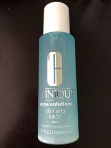 Clinique Acne Solutions Clarifying Lotion 200ml/6.7oz Brand New Anti Blemish NEW - Picture 1 of 5