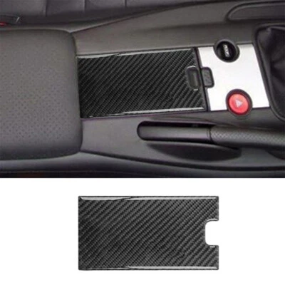 Carbon Fiber Interior Central Storage Box Cover Trim For 2004-2009 Honda S2000 - Изображение 1 из 4