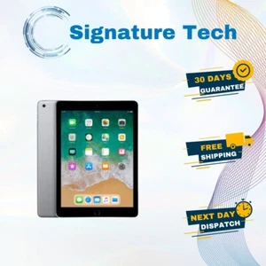 Apple iPad Gen 6 Wifi Space Grey 32GB Unlocked Excellent Condition Free Postage - Picture 1 of 4