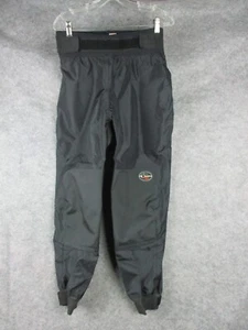 Vintage Bomber Gear Dry Water Sports Pants Mens Small Black Waterproof USA Made - Picture 1 of 12