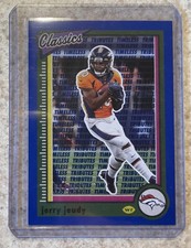 2022 Panini Classics Jerry Jeudy Blue Timeless Treasures /125 Denver Broncos