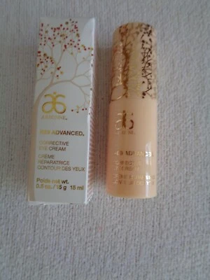 NOVO Creme Corretivo para Olhos Arbonne RE9 Advanced Tamanho Completo 0,5 oz 15 g 15 ml - Imagem 1 de 4