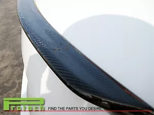 SLK55 AMG Carbon Fiber Trunk Spoiler Lip 2005-2010 MB R171 SLK280 SLK320 SLK350 - Foto 1 di 3