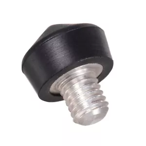 Piedino a punta in gomma antiscivolo 3/8" per treppiede monopiede su superficie liscia irregolare Y5I6 - Foto 1 di 7