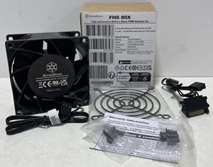 SilverStone FHS80X High Performance 80mm x 38mm PWM Industrial Fan - Picture 1 of 1