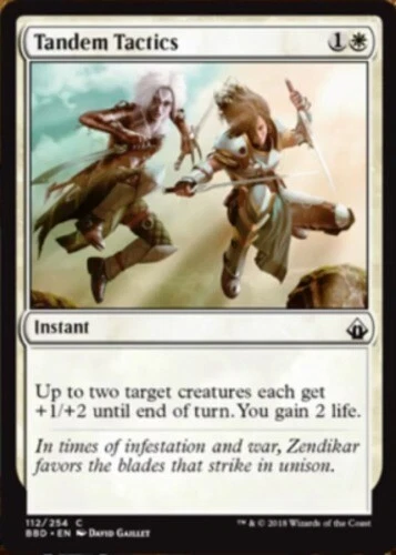 Battlebond - Tandem Tactics - Foil - Image 1 of 1