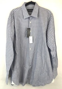 Men's Plaid Button Down Size XL New 100% Egyptian Cotton Original MSRP 98.00 - Picture 1 of 5