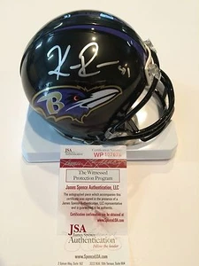 KEENAN REYNOLDS AUTOGRAPHED SIGNED BALTIMORE RAVENS MINI HELMET JSA COA - Picture 1 of 1