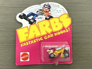 HOT WHEELS Redline FARBS 1971 "MYLES AHEAD" on UNPUNCHED Card +FAST SHIPPING! - Picture 1 of 12