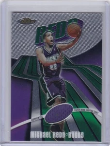 2003 Topps Finest Authentic Jersey Card #125 Michael Redd Bucks 844/999 - NM-Mt - Picture 1 of 2
