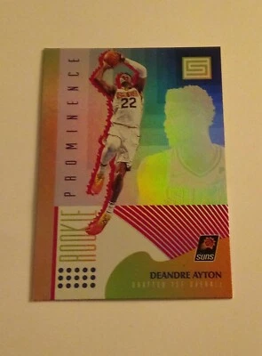 2018-19 Panini Status Rookie Prominence Red Deandre Ayton RC Suns Trail Blazers - Image 1 of 2