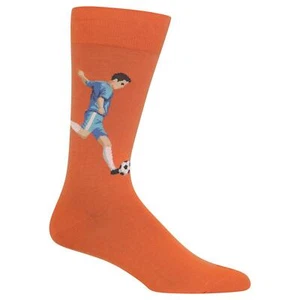 Hot Sox Mens Soccer Player Crew Socks - Picture 1 of 2