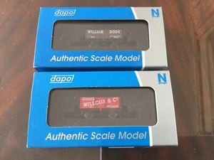 2 X Dapol N Gauge Wagons Spalding Model Railway Club 50th Anniversary, Year 2020 - Foto 1 di 2