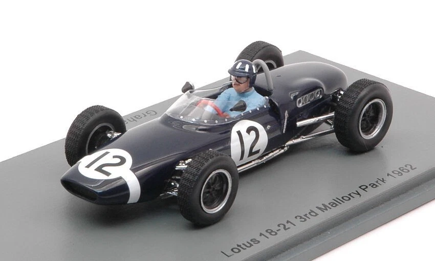 LOTUS 18-21 GRAHAM HILL 1962 N.12 3rd MALLORY PARK 1962 1:43 - Immagine 1 di 1