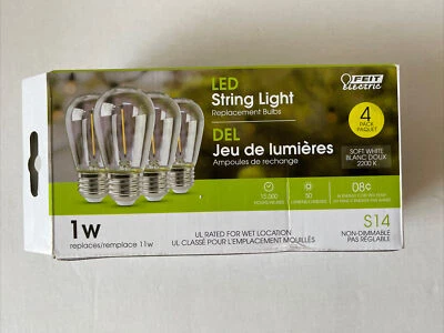 Feit Electric 11-Watt Soft White S14 String Light LED Light Bulb (3-PACK) - Image 1 of 3