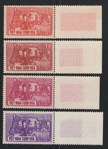 1963 South Vietnam Stamps Farm Worman with Grain Scott # 207-210 MNH - Picture 1 of 1