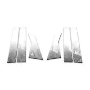 6pc Stainless Steel Pillar Post Covers for 2017-2022 Buick LaCrosse - Picture 1 of 4