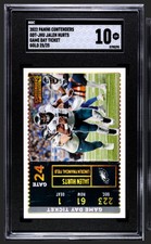 Jalen Hurts 2022 Contenders Game Day Ticket Gold #'d 25/25 SGC 10 Gem POP 1 🔥