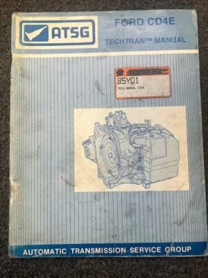 ATSG FORD CD4E TECHTRAN MANUALE - Immagine 1 di 2